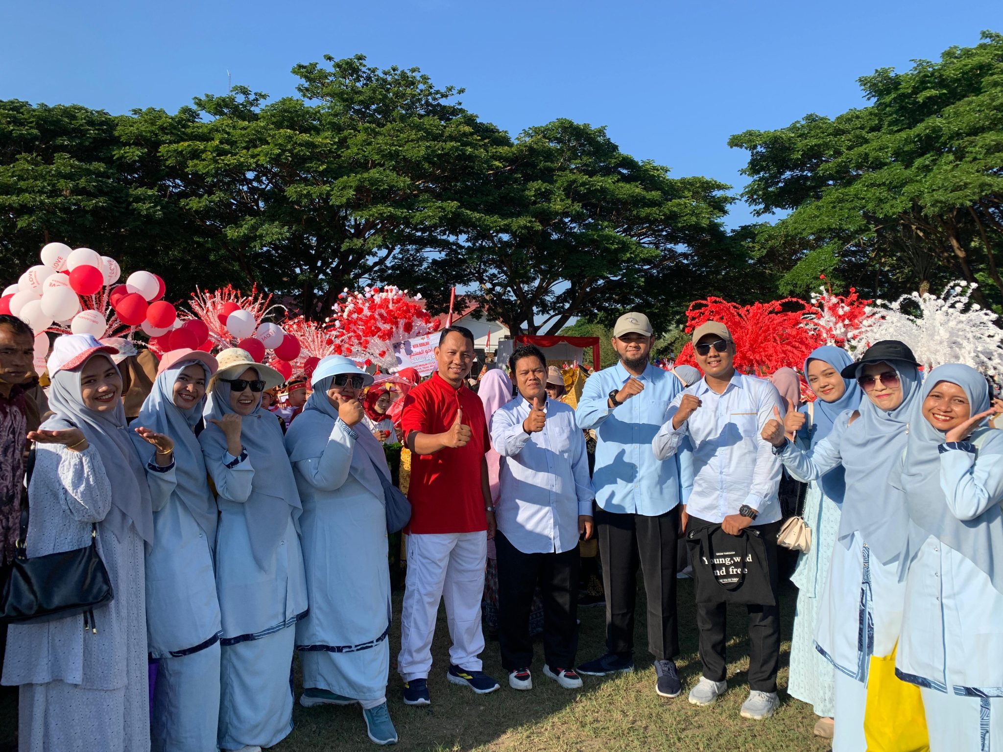 SDIT Muhammadiyah Lhokseumawe Ikuti Karnaval Kemerdekaan ke-80